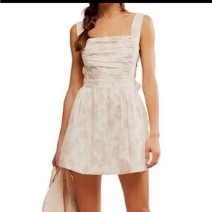 NWOT free people meet me in maui mini dress